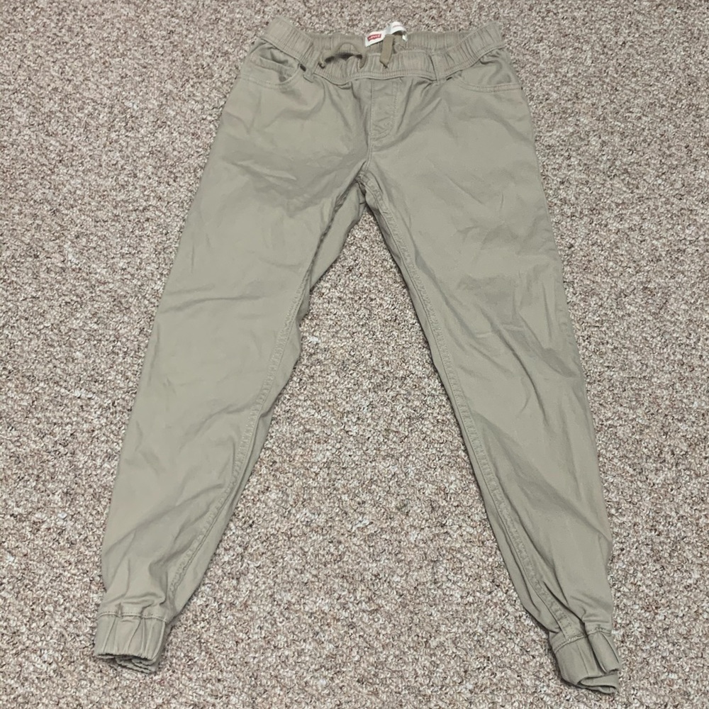 Levis Khaki joggers YL